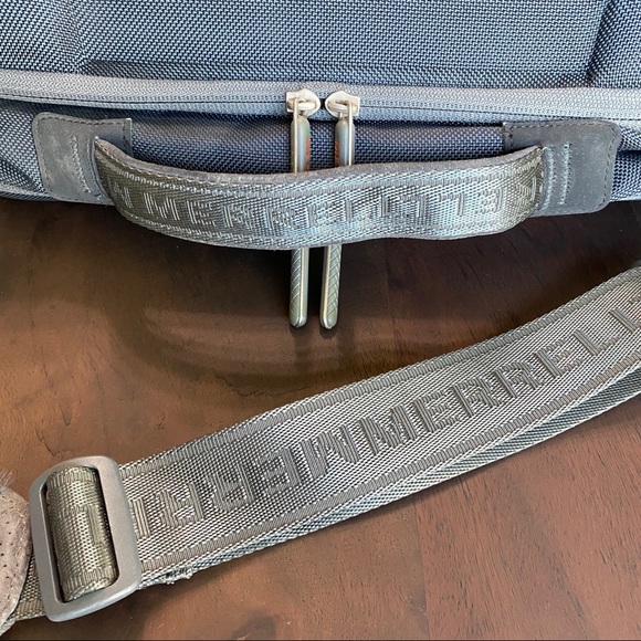 Merrell Grey & Orange Hard Case Laptop Travel Bag - Picture 4 of 10